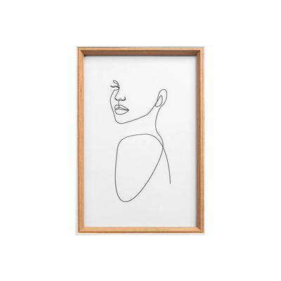 4004122407071-Walther Silhouette - Cadre photo - Conçu pour : 8x12 pouces (20x30 cm) - bois, MDF - rectangulair-Front-0