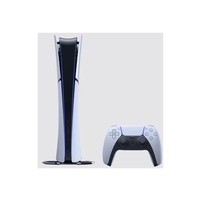 711719577294-Sony PlayStation 5 Slim Digital Edition - Console de jeux - 1 To SSD-Front-3