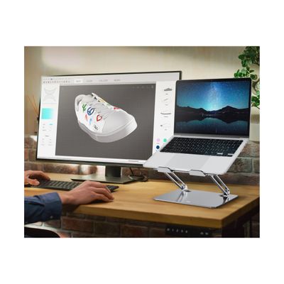 3303170115145-T'nB iClick - Support pour ordinateur portable jusqu'à 17" - aluminium-Right-angle-9