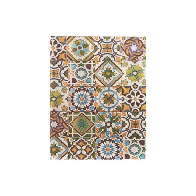 9781439795989-Paperblanks Portuguese Tiles - Journal - 175 x 230 mm - 144 pages - uni - Porto - couvercle multic-Front-0