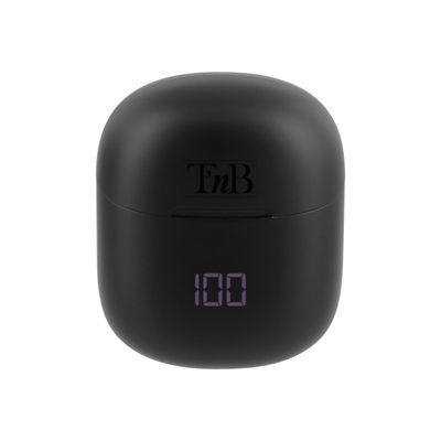 0404052235128-T'nB ONYX - Écouteurs sans fil avec micro - intra-auriculaire - noir-Front-2