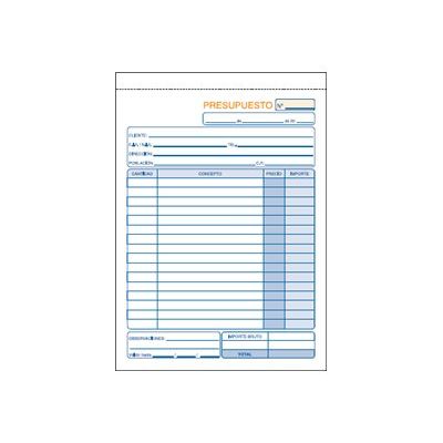 8421938500905-Dohe - Carnet de devis - 50 feuilles - A5 - en double - autocopiant-Front-1
