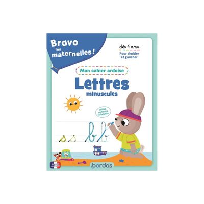 9782047406892-Mon cahier ardoise - Mes premières lettres minuscules - Bravo les maternelles! - par Vautier Vanes-Front-0