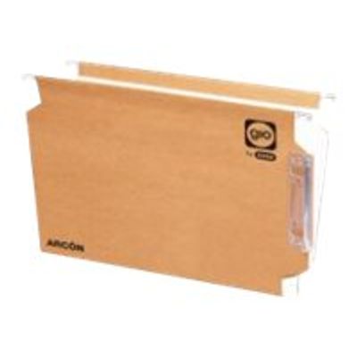 8423274102003-GIO by ELBA - Dossier suspendu - base-V - pour Folio - kraft-Right-angle-0