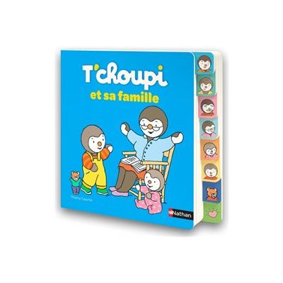 9782095029432-T'choupi et sa famille - T'choupi - par Courtin Thierry - livre d'images (relié)-Right-angle-3