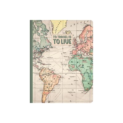 8051122269808-LEGAMI Travel Large B5 - Cahier de notes - relié - 185 x 248 mm - 40 feuilles / 80 pages - blanc -Front-0