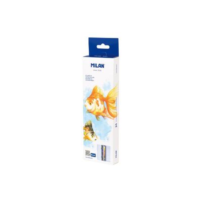 8411574101727-MILAN - Ensemble de peinture - 24 parties - aquarelle - 24 couleurs - couleurs assorties - o-Right-angle-7
