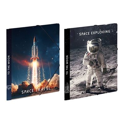 3135252013991-Viquel Space Conquest - Chemise à 3 rabats - pour 260 x 320 mm - disponible en différents thèmes/designs - dispon-Left-angle-0