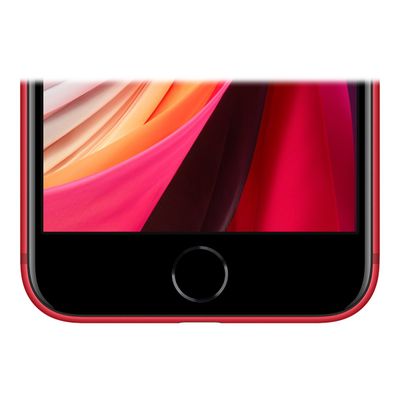 3701202607970-Apple iPhone SE2 - smartphone reconditionné grade A - 4G - 64 Go - rouge-Close-up-4