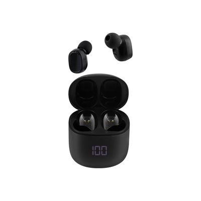 0404052235128-T'nB ONYX - Écouteurs sans fil avec micro - intra-auriculaire - noir-Front-0