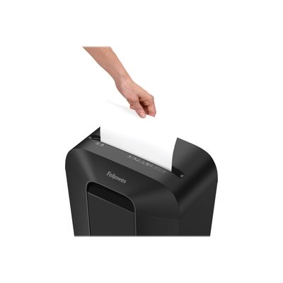 043859771103-Fellowes Powershred LX50 - Destructeur de documents coupe croisée - P-4-Close-up-4