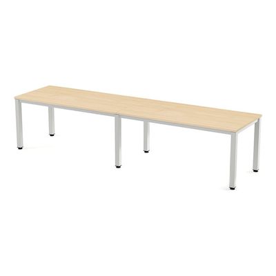 8427951122094-Rocada Executive - Table - rectangulaire - hêtre - blanc base-Right-angle-0