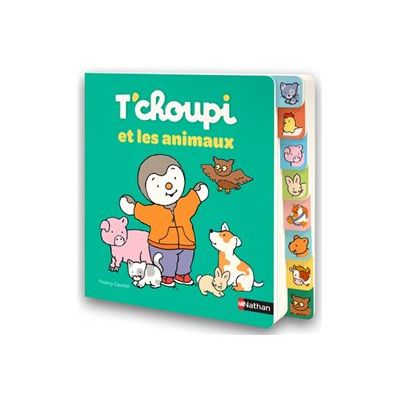 9782095029425-T'choupi et les animaux - T'choupi - par Courtin Thierry - livre d'images (relié)-Right-angle-2