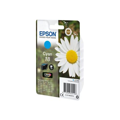 8715946518022-Epson 18 Pâquerette - cyan - cartouche d'encre originale-Right-angle-1
