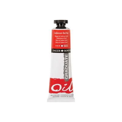 50808083-Daler-Rowney Graduate 112 - Peinture à huile - 38 ml - bleu de Ceruleum-Front-0
