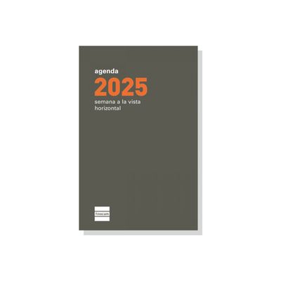 8422952389248-Finocam P394 - Agenda - 2025 - semainier - PL3 - 82 x 127 mm - Neutre-Front-0