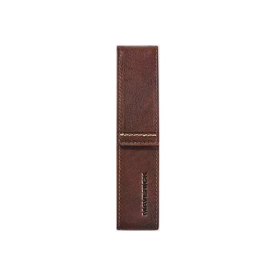 5413082195369-Maverick Rough Gear - Boîtier de stylo - 1 pen - cuir de buffle pleine fleur à tannage végétal-Front-0