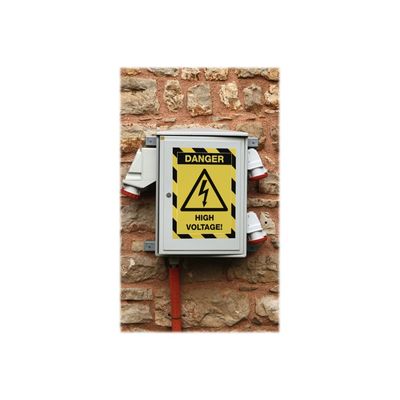 4005546406572-Durable Duraframe Magnetic Security - Cadre d'affichage magnétique bicolore - A4 - jaune/no-Left-angle-11
