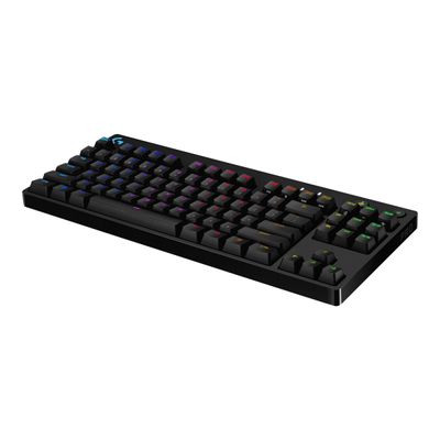 5099206086401-Logitech Clavier de jeu mécanique G Pro - Clavier - backlit - USB - AZERTY - Français - commuta-Right-angle-5