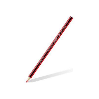 4007817185032-STAEDTLER Noris colour 185 - Crayon de couleur - rouge-Left-angle-0