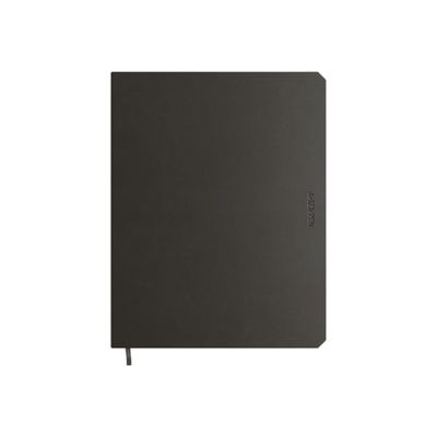 5412303354271-de KEMPEN - Carnet de notes de poche - 11 x 16 cm - 160 pages - papier crème - uni - ashblack-Front-0