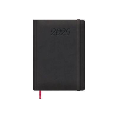 8421938127577-Dohe Manaos - Agenda - 2025 - 1 jour par page - 170 x 240 mm - 160 pages - papier crème - couverture noir-Front-0