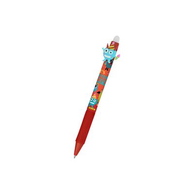 4014421354006-ONLINE magiXX Fun - Roller effacçable - monster red - bleu - 0.7 mm-Left-angle-0