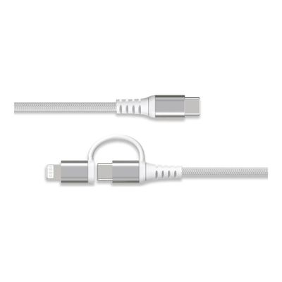 3571211530794-Force Power Lite - Câble USB - 24 pin USB-C (M) pour Lightning, 24 pin USB-C (M) - 3 A - 1.2 m - Prise en charge de Power Delivery, câb-Multi-angle-0