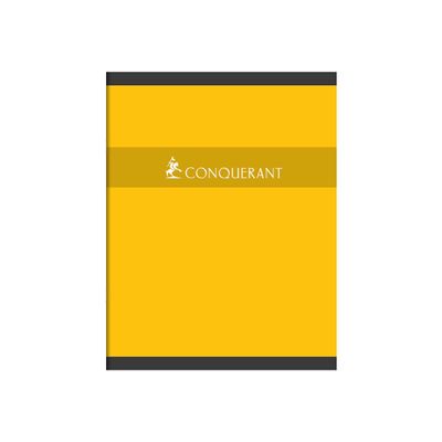 3020120000145-Conquérant Sept - Cahier 17 x 22 cm - 96 pages - petits carreaux (5x5mm) - disponible dans diffé-Front-3