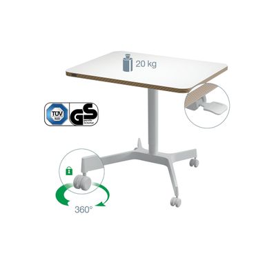 4002432138395-Leitz Ergo Small - Bureau assis/debout - reglage manuel - blanc-Right-angle-13