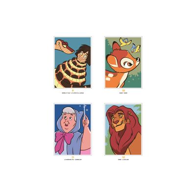 9782019452049-Coloriages mystères Disney - Portraits (trompe l'oeil) - Disney - par Perez Christophe-Alexis -Close-up-4