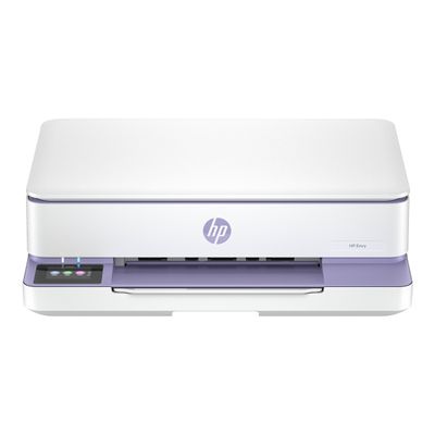 0197498438962-HP ENVY 6110e All-in-One - Imprimante multifonction jet d'encre couleur A4 - USB 2.0, Wi-Fi(ac) - blanc --Front-0
