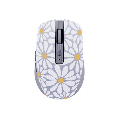 3303170118009-T'nB EXCLUSIV' Flower - Souris sans fil - rechargeable - 6 boutons - lavande-Front-1