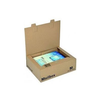 3664233007136-Logistipack L - 15 boîtes d'expédition - 39.5 cm x 25 cm x 14 cm - brun -Left-angle-0