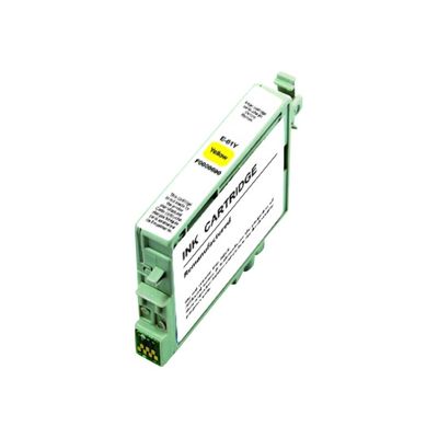 3584770888398-Cartouche compatible Epson T0614 Ourson - jaune - UPrint E.61Y  -Angle gauche-0