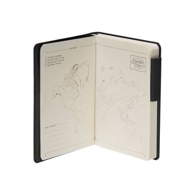 8056304488909-Legami My Notebook - Carnet de notes à élastique - 9,5 x 13,5 cm - ligné - noir-Avant-2