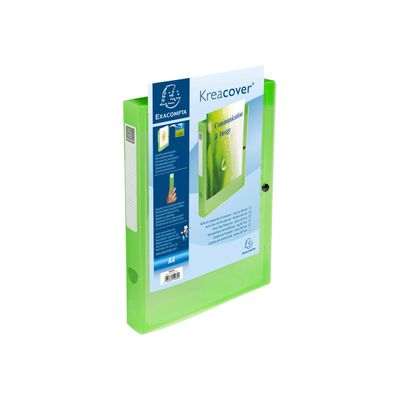 3130630599890-Exacompta KreaCover - Boîte de classement personnalisable - dos 40 mm - disponible dans di-Angle gauche-1