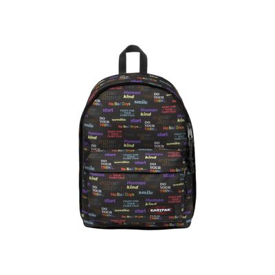 EASTPAK Out Of Office Sac a dos avec compartiment pour ordinateur portable 13 3 Nostalgia Black Pas Cher Bureau Vallee