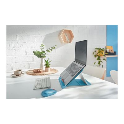4002432129355-Leitz Ergo Cosy - Support pour ordinateur portable jusqu'à 17" - bleu calme-Droite-11