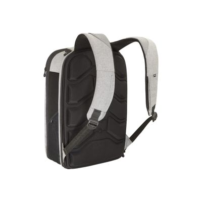 3760211758240-MUB The Biarritz Deluxe Traveler Regular - Sac à dos pour ordinateur portable 29L / 17" - gris-Arrière-2