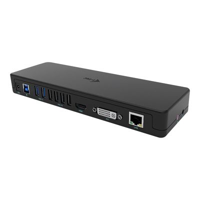 8595611704079-i-Tec - Station d'accueil - USB-C / Thunderbolt 3 - DVI, HDMI - GigE - Europe-Arrière-3