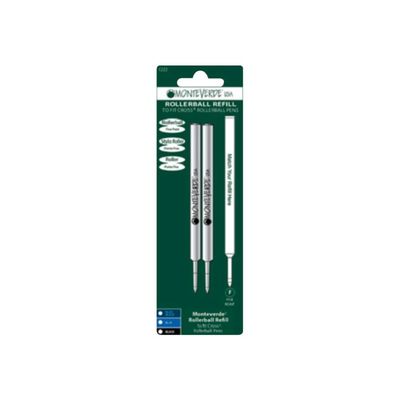 080333884294-Monteverde - 2 Recharges pour roller Cross - bleu - pointe fine-Avant-0