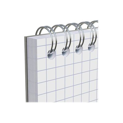 Bloc-notes Oxford A4+ Petits Carreaux 5mm | 80 Pages | Couverture Carte Grise | Fabriqué En France