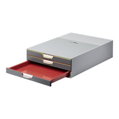 4005546985602-Durable Varicolor - Module de classement 3 tiroirs - multicolore-Angle droit-3