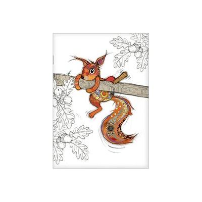 3700572765631-Kiub Kook - Carnet de notes 10 x 15 cm - écureuil-Avant-0