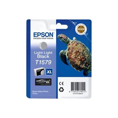 8715946479514-Epson T1579XL Tortue - gris - cartouche d'encre originale-Avant-1