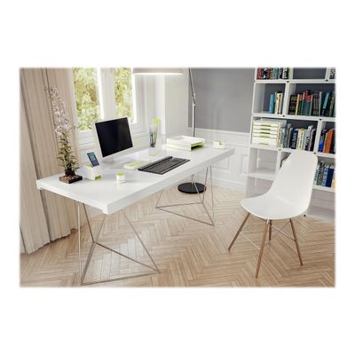 4002432113613-Leitz WOW Dual Colour - Corbeille à courrier - vert métallisé-Angle droit-3