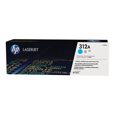 0887111367761-HP 312A - cyan - cartouche laser d'origine-Avant-1
