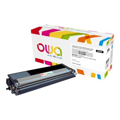3112539623616-Cartouche laser compatible Brother TN326 - noir - Owa K15782OW-Multi-angle-1