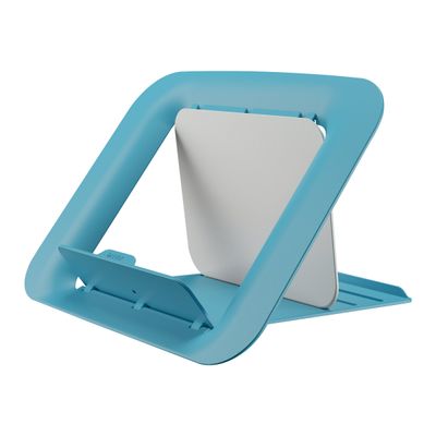 4002432129355-Leitz Ergo Cosy - Support pour ordinateur portable jusqu'à 17" - bleu calme-Angle droit-1